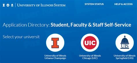 uiuc self-service|uis self service login.